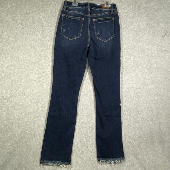 Judy Blue Jeans Womens 5/27 Skinny Fit Medium Wash Mid Rise Stretch Denim Pants - Picture 2 of 13